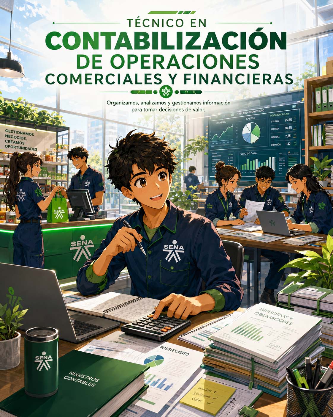 Contabilización de operaciones comerciales y financieras