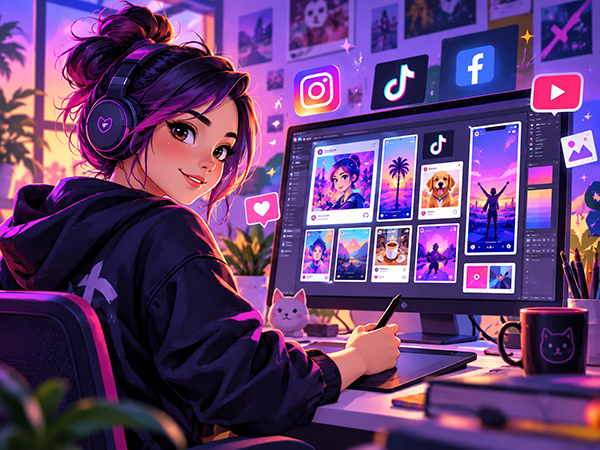 Piezas para redes sociales
