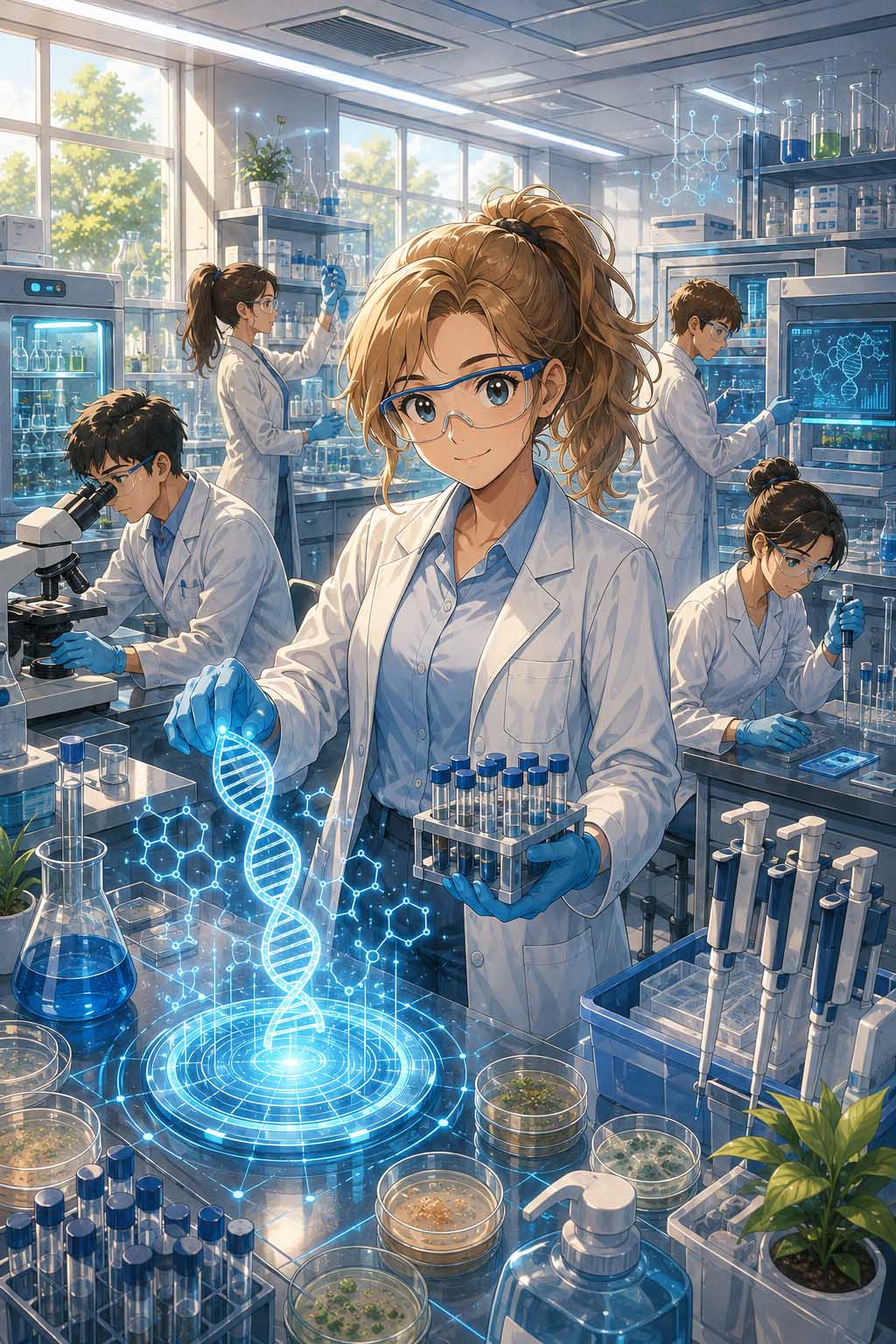 Alistamiento de laboratorios de microbiología y biotecnología