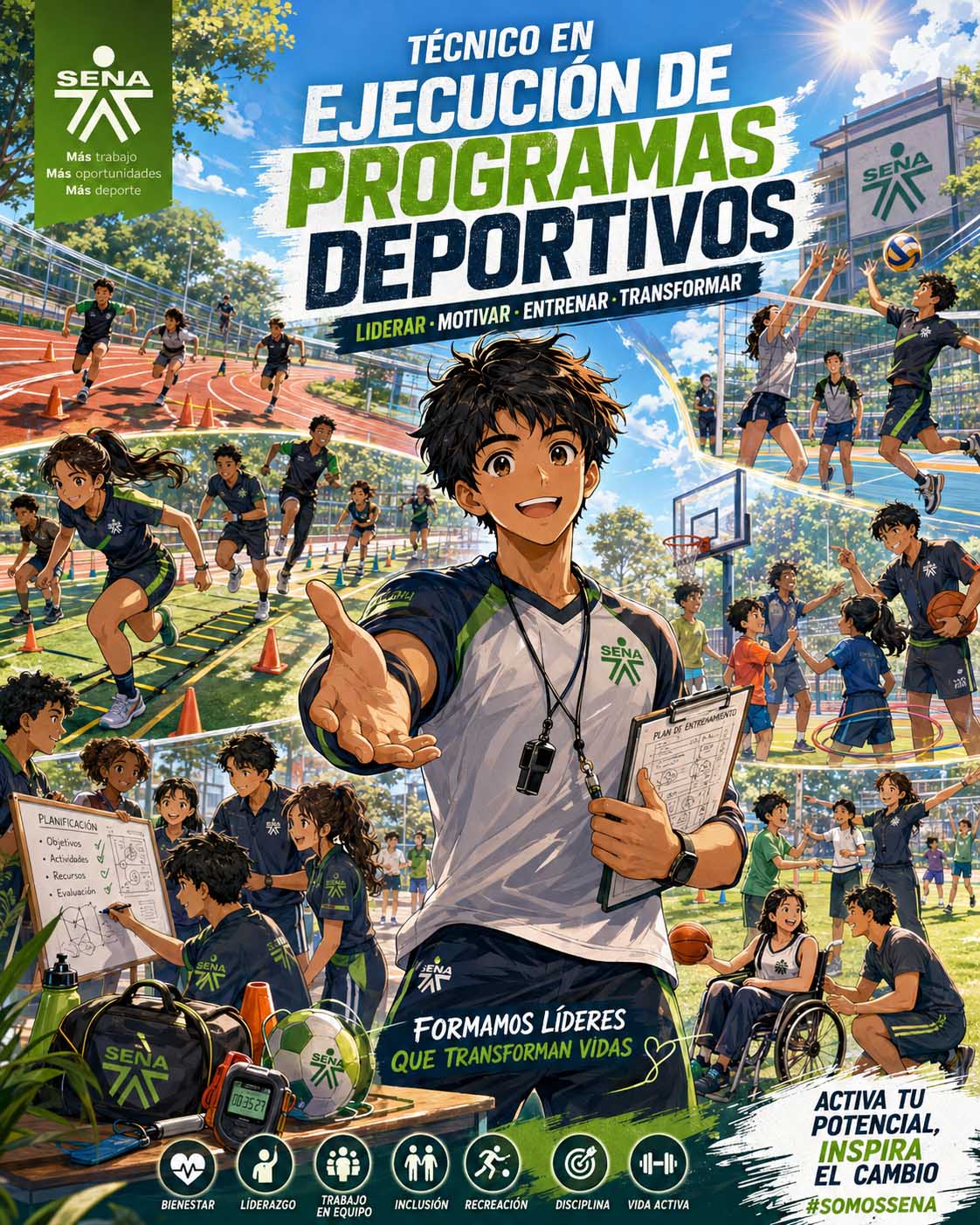 Ejecución de programas deportivos
